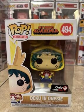 Funko Pop! My Hero Academia - Deku  #494 - GameStop (Exclusive) w/Protector